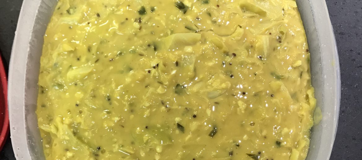 Cabbage Kootu